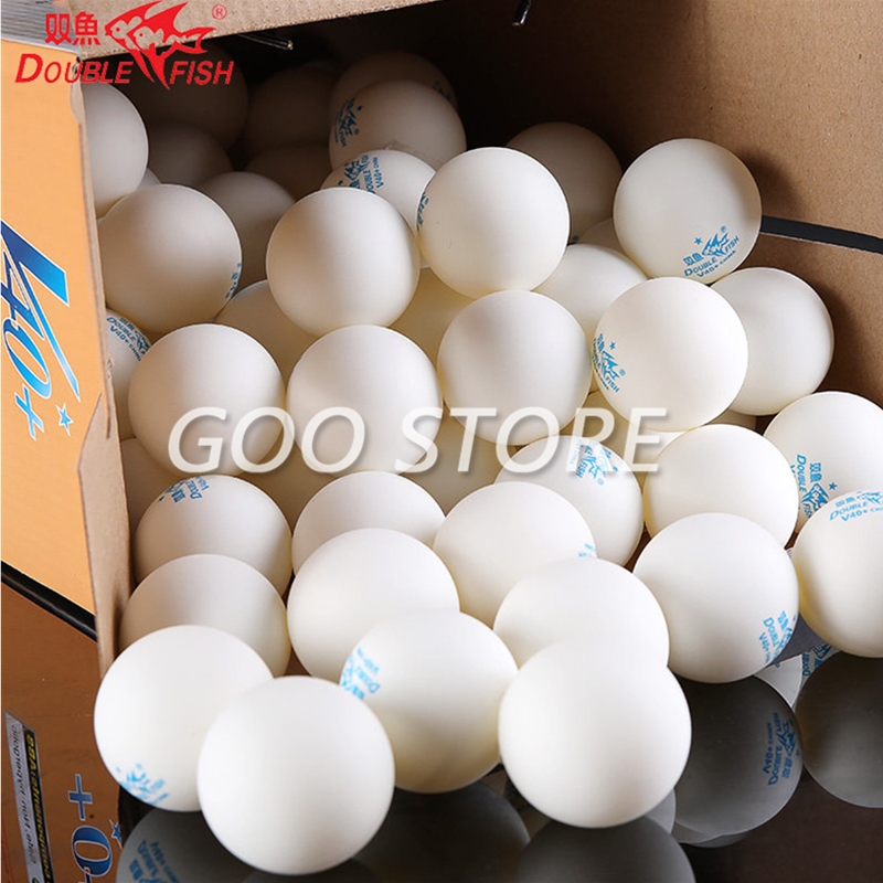 Table Tennis Video Game - 100個入り ダブルフィッシュ V40+ 1スター ABS 新プラスチック製