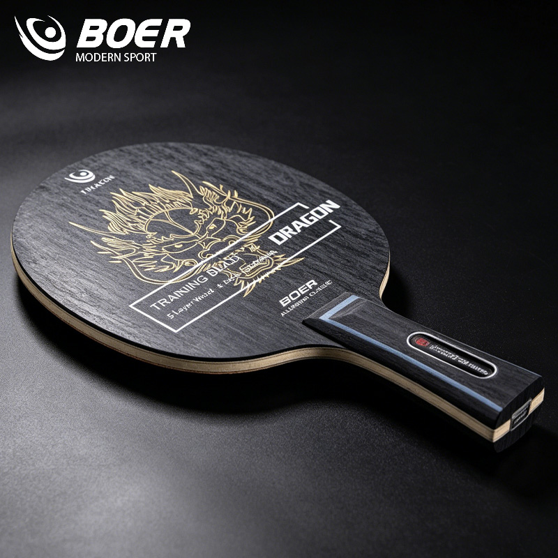 Stiga Carbon Blade - BOER DRAGON 卓球ブレード 5ウッド2カーボン ピンポンブレード オールラウンド