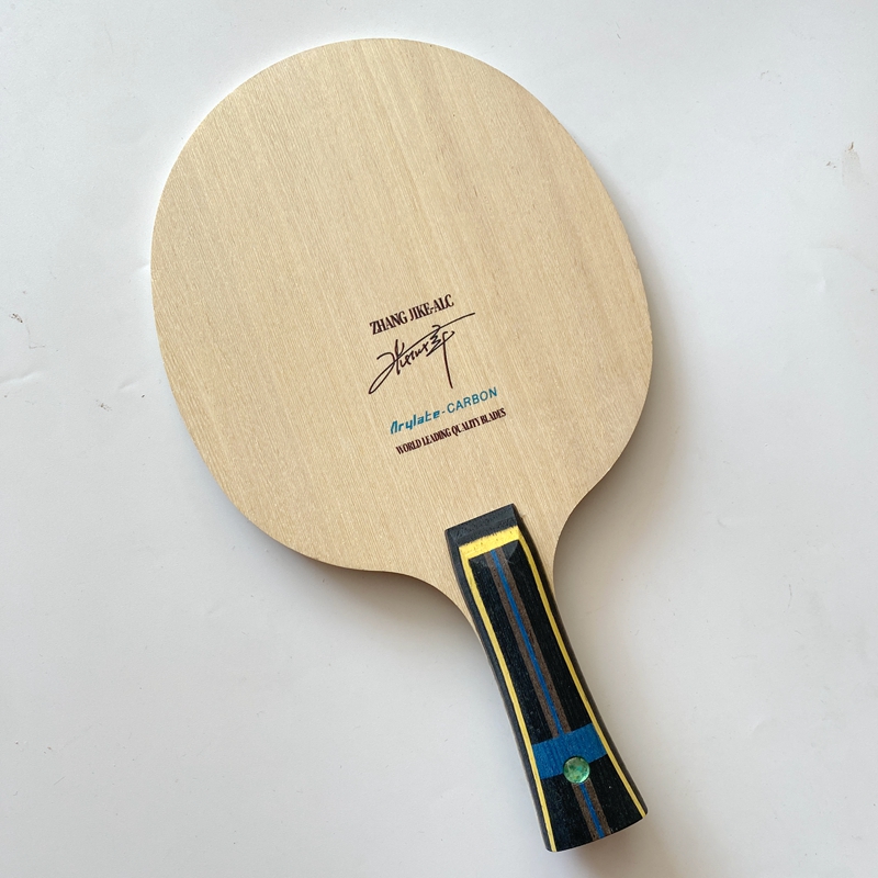 Stiga Carbon Blade - プロ仕様カーボンファイバー卓球ラケット 5層ウッド+2AC攻撃用ロングハンドル ピンポンブレード スポーツフィットネス用