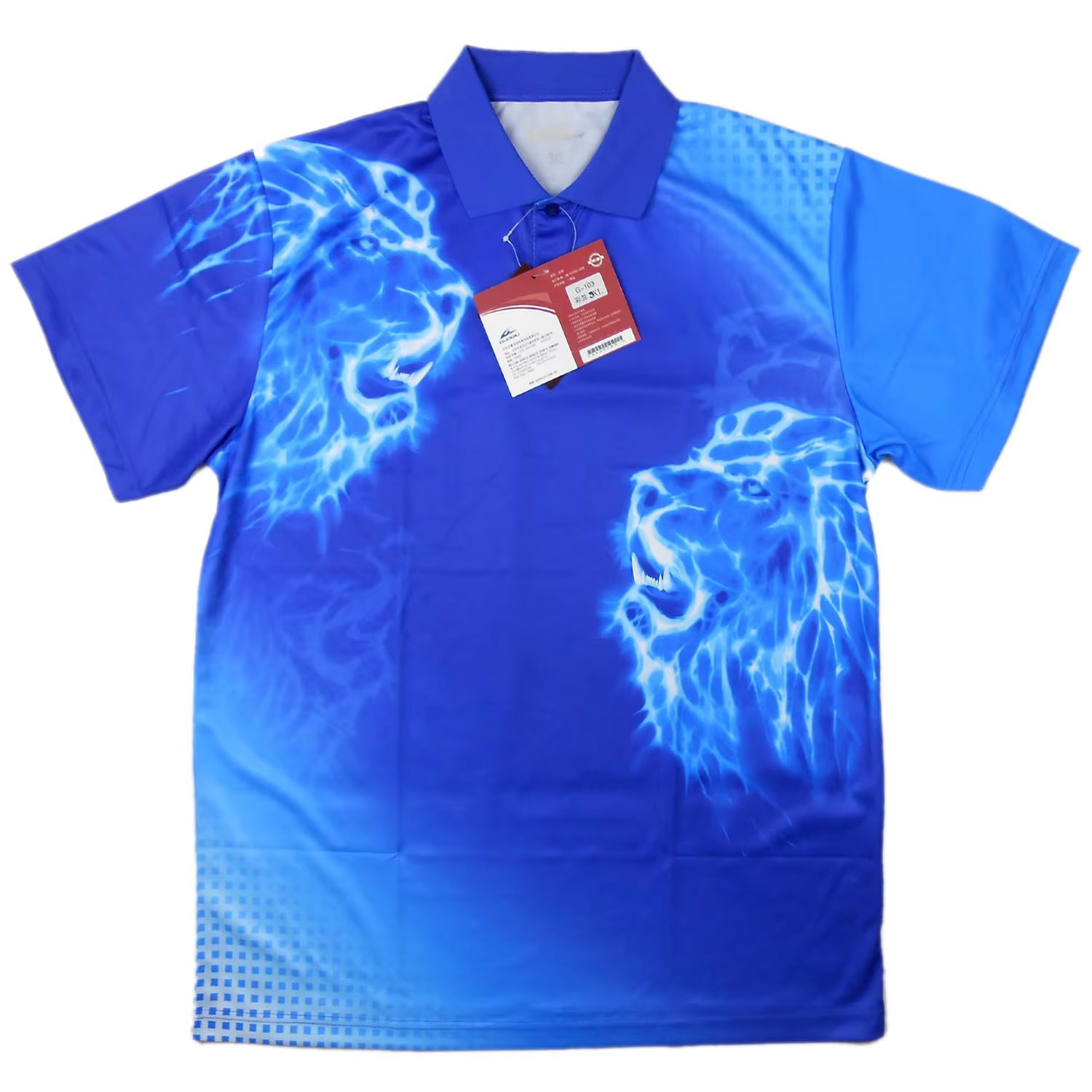 Table Tennis Shirt - GuoQiu 卓球 Tシャツ 快適で最高品質のピンポンスポーツウェア G-103