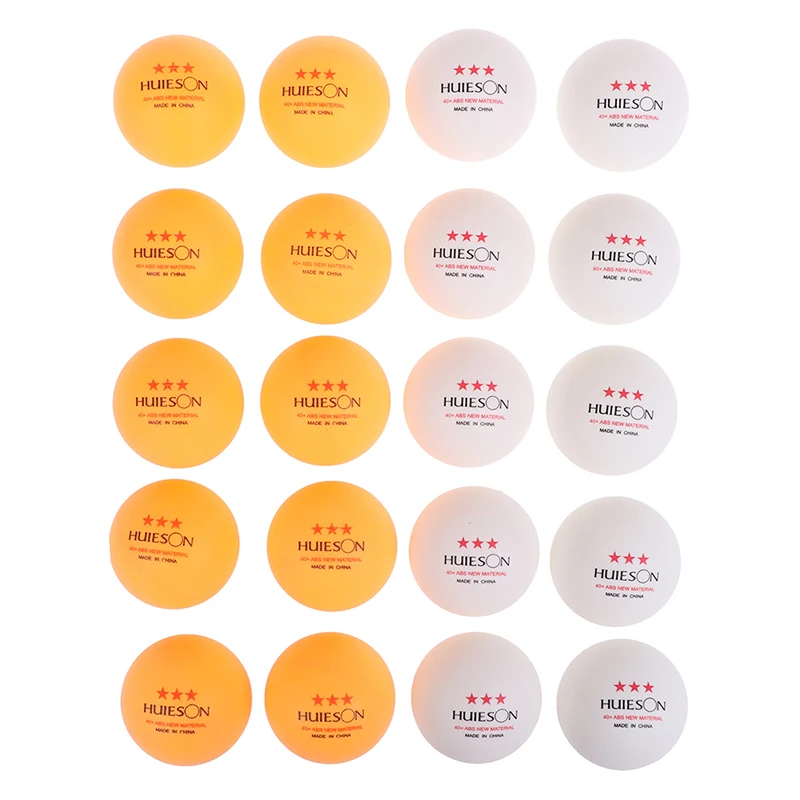 Table Tennis Video Game - 卓球ピンポンボール,直径40mm,2.8g, 3つ星,プラスチック腹筋,10個