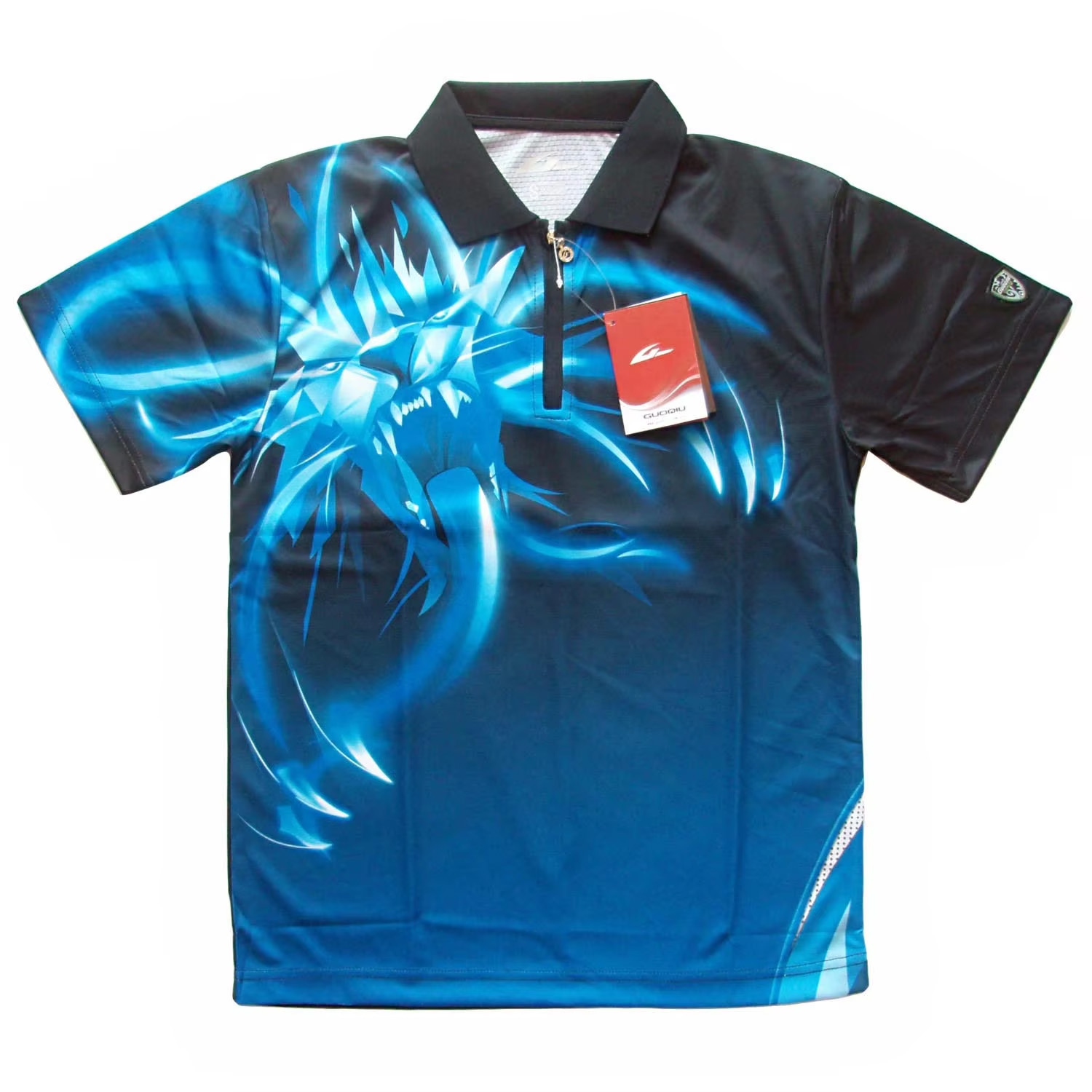 Table Tennis Shirt - GuoQiu 卓球 T シャツ汗を吸収し快適な最高品質の卓球スポーツウェア G-10197