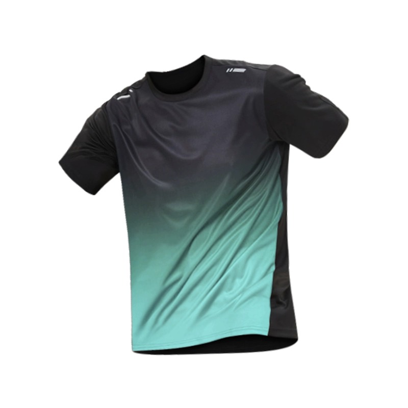 メンズスポーツウェア、アイスシルク半袖・ショートパンツランニ - Table Tennis Shirt のレビューと価格