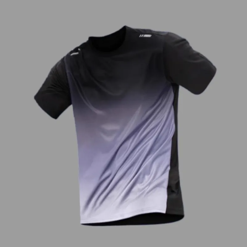 メンズスポーツウェア、アイスシルク半袖・ショートパンツランニ - Table Tennis Shirt のレビューと価格