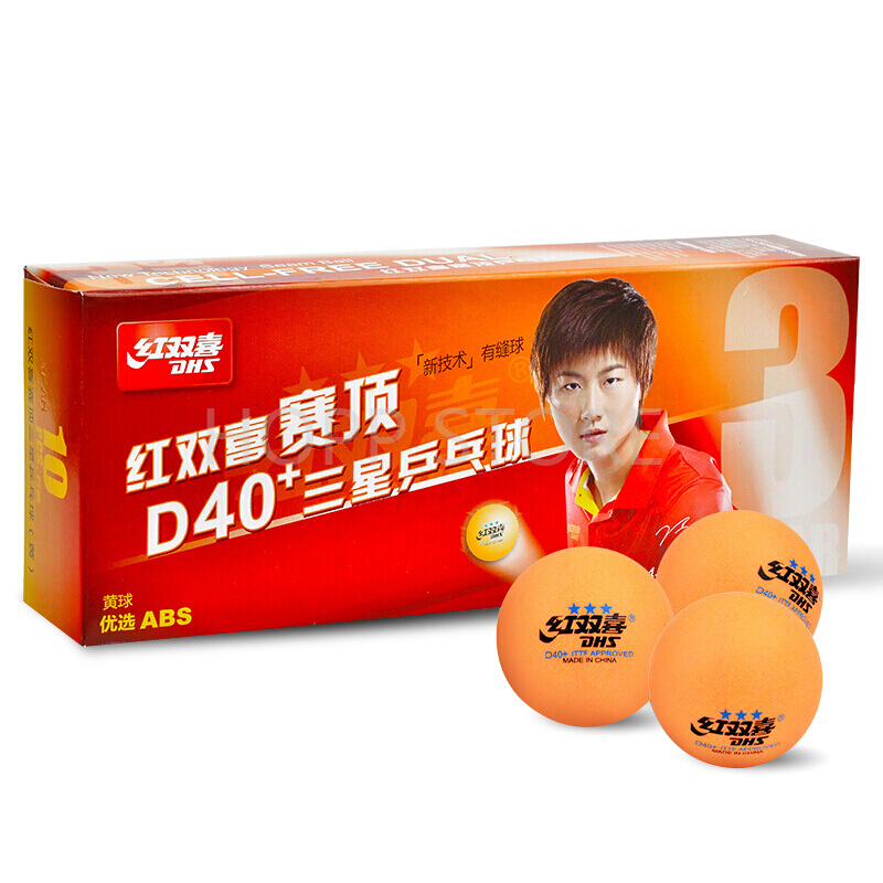 Dhs 3-star d40テーブルテニスボール3スター新素 - Table Tennis Video Game のレビューと価格