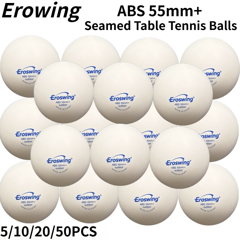 Eroswing 55mm+ 卓球ボール ABS シーム付き - Table Tennis Video Game のレビューと価格