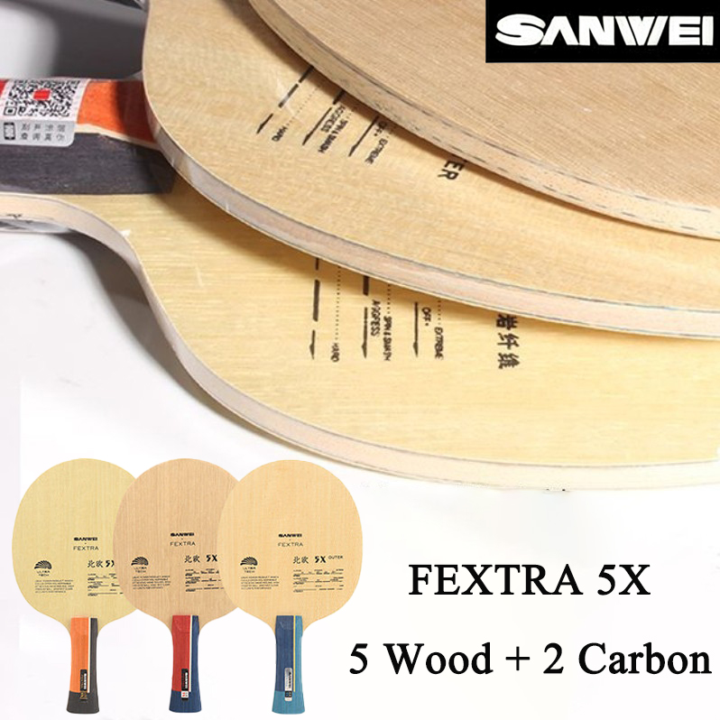 SANWEI FEXTRA 5X 卓球ブレード 5ウッド 2 - Table Tennis Launcher のレビューと価格