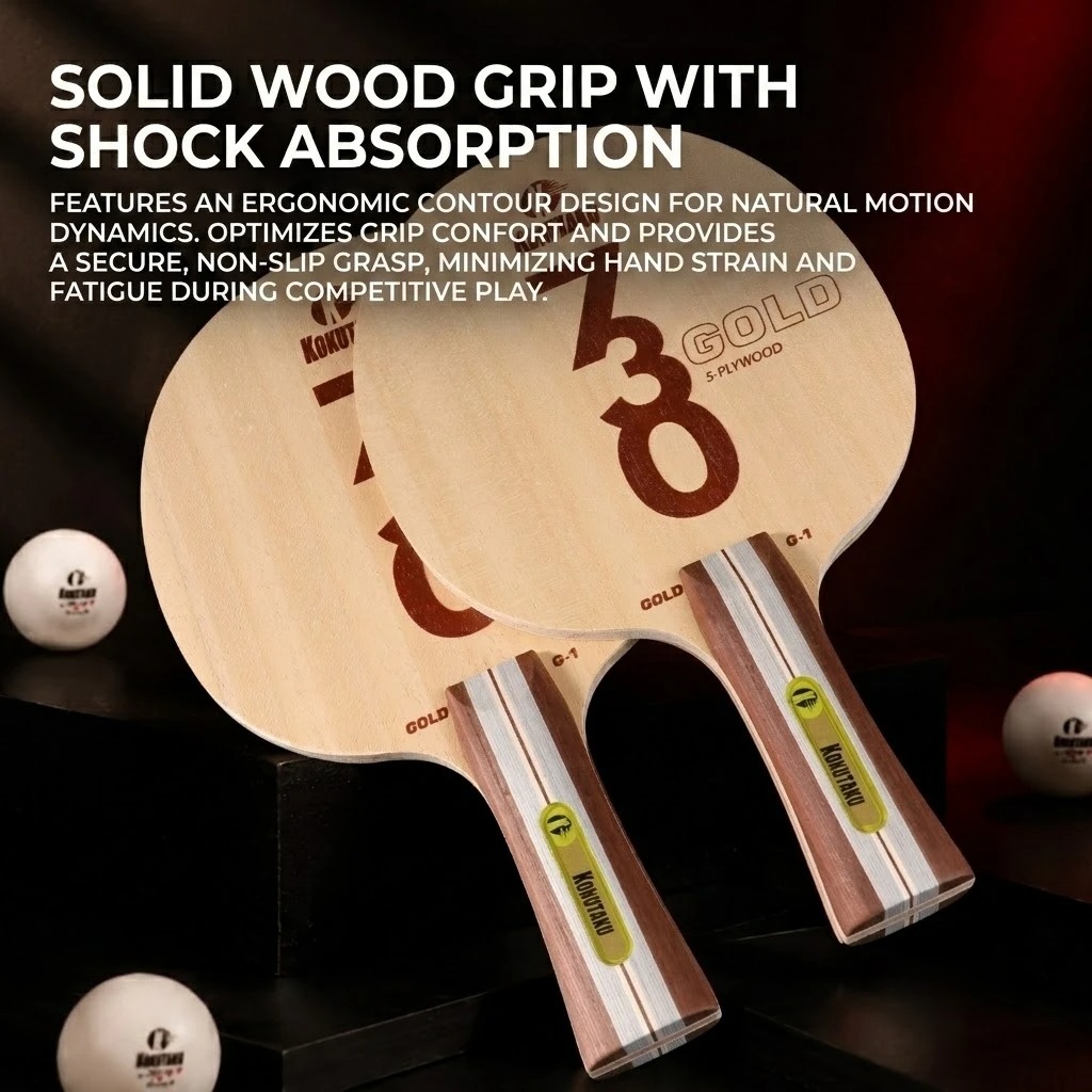 コクタク卓球ブレードFL 730 G1 5層木材/G2 5層 - Table Tennis Launcher のレビューと価格