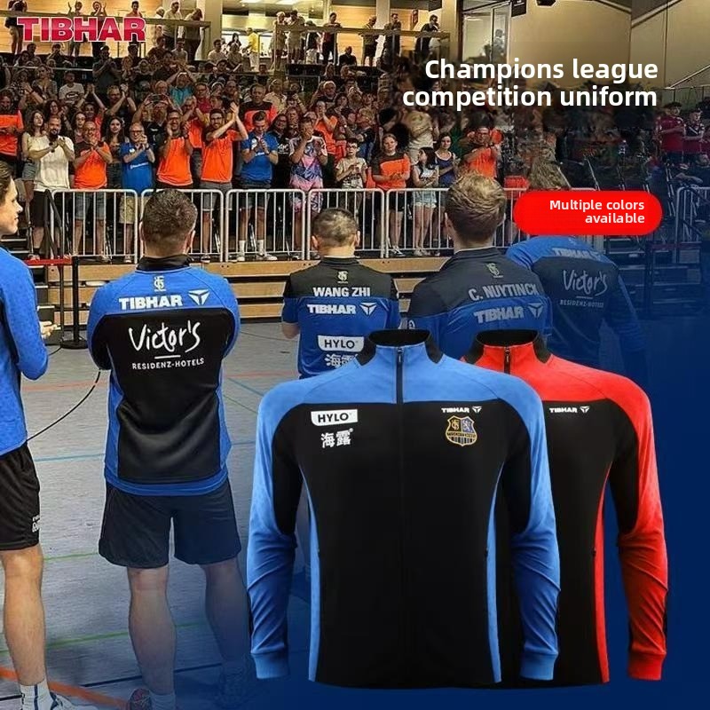 TIBHAR トール卓球スーツ男性と女性の長袖ジャケットセッ - Table Tennis Champion のレビューと価格