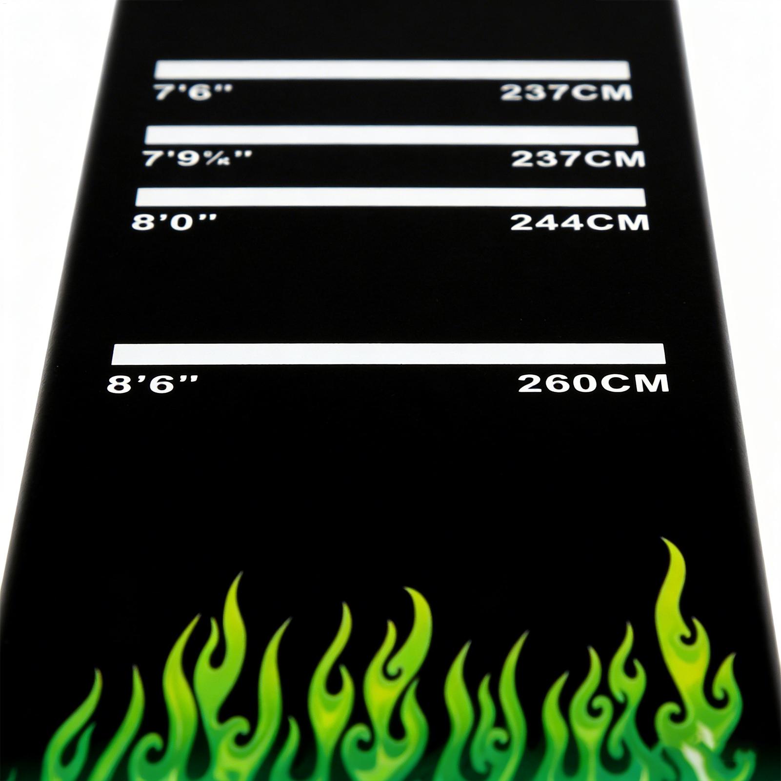 新しいダーツマット滑り止め保護パッド衝撃吸収4つの投擲距離付 - Throw Distance Board のレビューと価格
