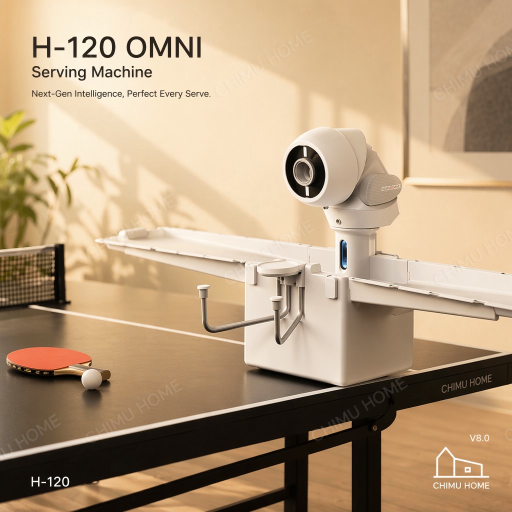 【CHIMU HOME】OMNI スマート卓球サーブマシン  - Table Tennis Launcher のレビューと価格